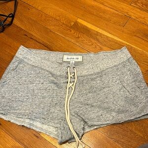 Abercrombie and Fitch Lace up Lounge Shorts